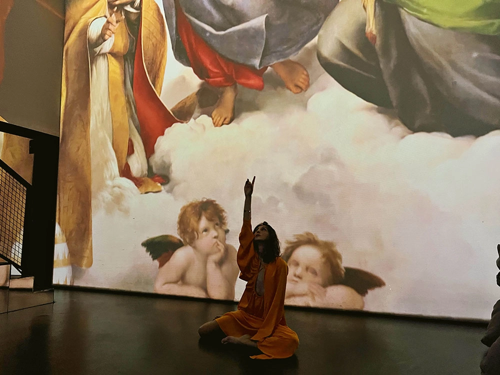 Fragments from Talaia Talaiata performance at Holoseum, Tbilisi